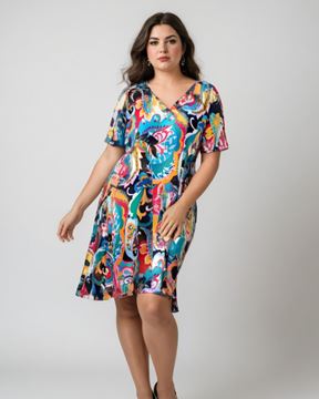 Picture of CURVY GIRL SUMMER DRESS